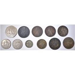 FOREIGN COIN LOT: