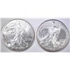 Image 1 : 2003 & 2004 AMERICAN SILVER EAGLES