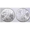Image 1 : 2005 & 2006 AMERICAN SILVER EAGLES