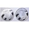 Image 1 : 2-PLEDGE OF ALLEGIANCE 1oz SILVER ROUNDS