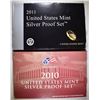 Image 1 : 2010 & 2011 U.S. SILVER PROOF SETS ORIG PACKAGING