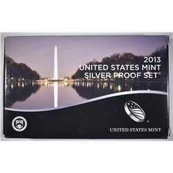 2013 U.S. SILVER PROOF SET  ORIG PACKAGING
