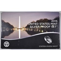 2015 U.S. SILVER PROOF SET ORIG PACKAGING