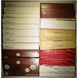 U.S. MINT UNC SET LOT: