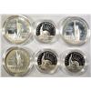 Image 2 : 3-1986 LIBERTY PROOF 2-COIN COMMEM SETS