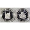 Image 3 : 1998 R.F.K. & WAR PATRIOTS PROOF COMMEM DOLLARS
