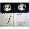 Image 1 : 2003 & 05 PROOF AMERICAN SILVER EAGLES