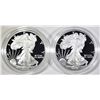 Image 2 : 2-2006 PROOF AMERICAN SILVER EAGLES