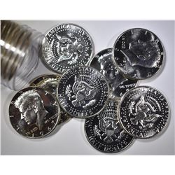 BU ROLL OF 1967 SMS KENNEDY HALVES