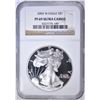 Image 1 : 2003-W AMERICAN SILVER EAGLE NGC PF-69 ULTRA CAMEO