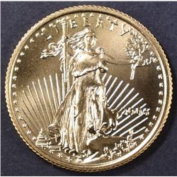 2006 $10 BU AMERICAN GOLD EAGLE 1/4th Oz FINE GOLD