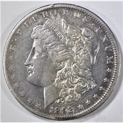 1892-CC MORGAN DOLLAR XF