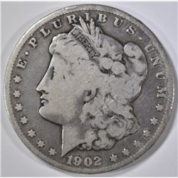 1902-S MORGAN DOLLAR VG