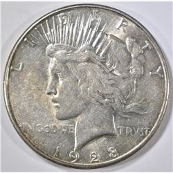 1928-S PEACE DOLLAR AU