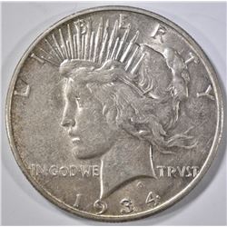 1934-S PEACE DOLLAR XF