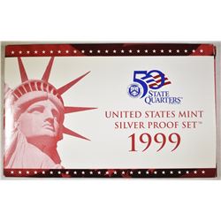 1999 U.S. SILVER PROOF SET ORIG PACKAGING