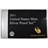 Image 1 : 2011 U.S. SILVER PROOF SET ORIG BOX/COA