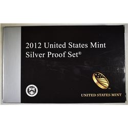 2012 U.S. SILVER PROOF SET