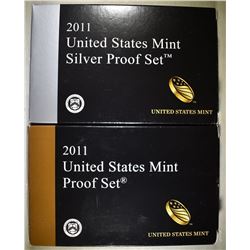 2011 CLAD & SILVER PROOF SETS