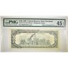 Image 1 : 1990 $100 FRN OFFSET PRINTING ERROR PMG 45 EPQ