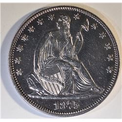 1875 SEATED LIBERTY HALF DOLLAR GEM PROOF