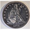 Image 1 : 1875 SEATED LIBERTY HALF DOLLAR GEM PROOF