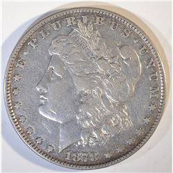 1878 8TF MORGAN DOLLAR, XF