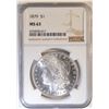 Image 1 : 1879 MORGAN DOLLAR NGC MS-63