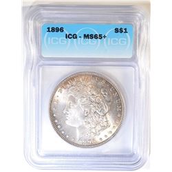 1896 MORGAN DOLLAR ICG MS-65+