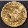 Image 2 : 1907 $2.5 GOLD LIBERTY CH BU
