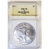 Image 1 : 2011 AMERICAN SILVER EAGLE OBCS PERFECT GEM BU