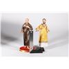 Image 12 : Two Spanish Colonial carved religious figures