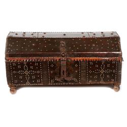 A Spanish Colonial trunk.