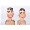 Image 5 : Couple of carved folk art partial figures