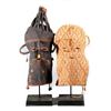 Image 1 : Two Ecuadorian masks