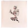 Image 1 : "Cannibal Woman" Lithograph by Noreen Hunt.