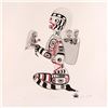 Image 2 : "Cannibal Woman" Lithograph by Noreen Hunt.