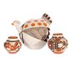 Image 1 : Three Acoma polychrome items