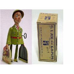  G.I. Joe and the K-9 Pups with original box; tin