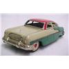 Image 1 : Tin friction car; white red & green with detailed