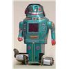Image 1 : Green Robot; tin wind-up toy; working condition; 