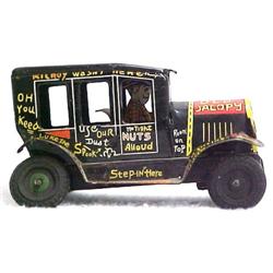 Jalopy; tin wind-up toy; Marx Line Toys Japan; 5"