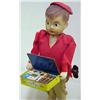 Image 2 : Cigar and Cigarette Boy; tin wind-up toy with fab