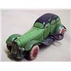 Image 1 : Green car; tin wind-up; Made in U.S.A Lindstrom; 
