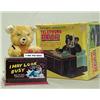 Image 1 : Telephone Bear; metal and plush battery operated 