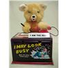 Image 2 : Telephone Bear; metal and plush battery operated 