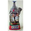 Image 1 : Circus elephant; metal and plush battery operated