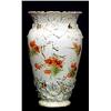 Image 1 : Porcelain floor vase; transfer poppy decoration o