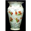 Image 2 : Porcelain floor vase; transfer poppy decoration o