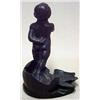 Image 3 : Bronze figural pipe holder/ashtray; cherub smokin